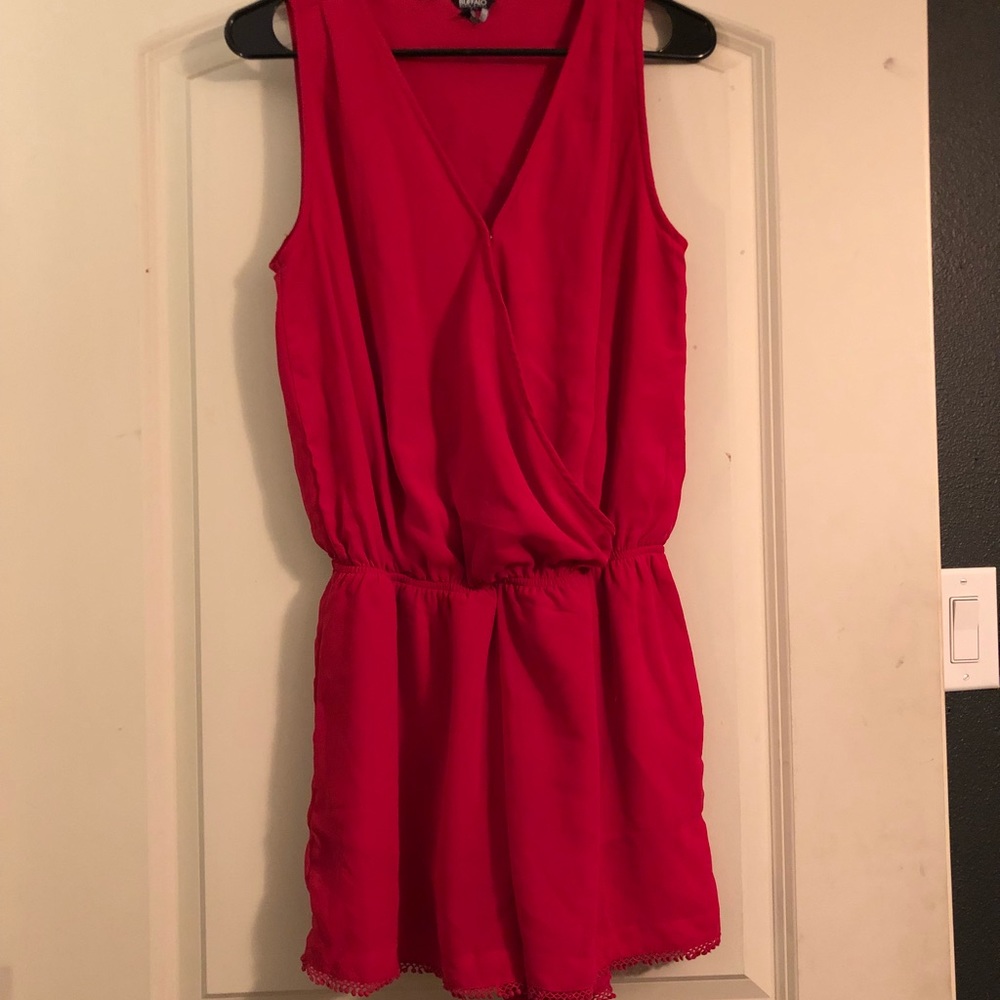 Red romper